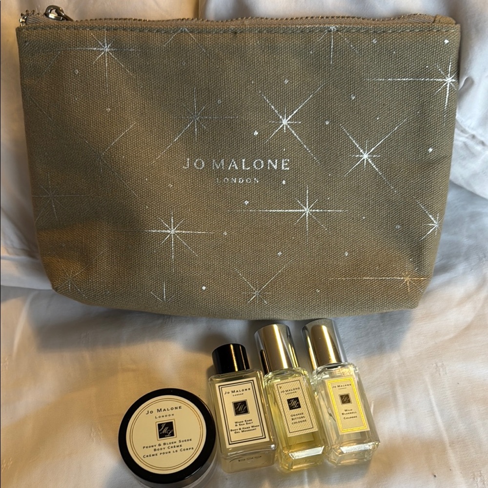 Jo Malone Starry Cosmetic Bag with Fragrance Set